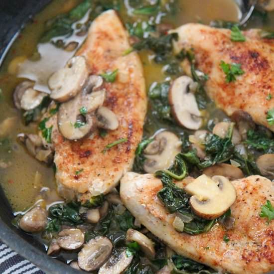 Chicken and Mushroom Skillet