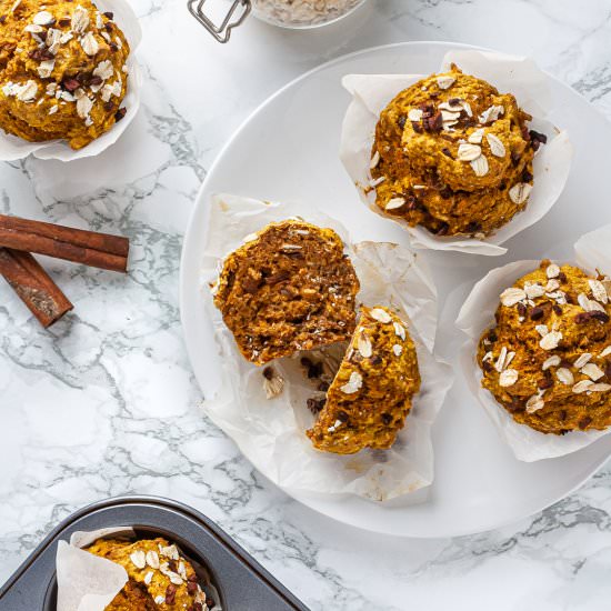 Low Fat Pumpkin Muffins