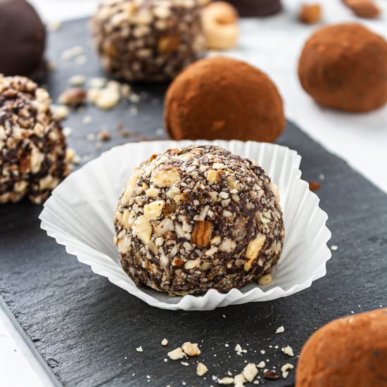 Chocolate Honey Truffles