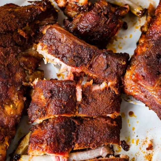 Traeger Smoked Ribs
