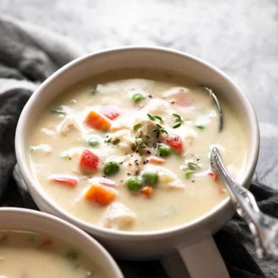 Creamy HEALTHY Soup – 45 Calories!