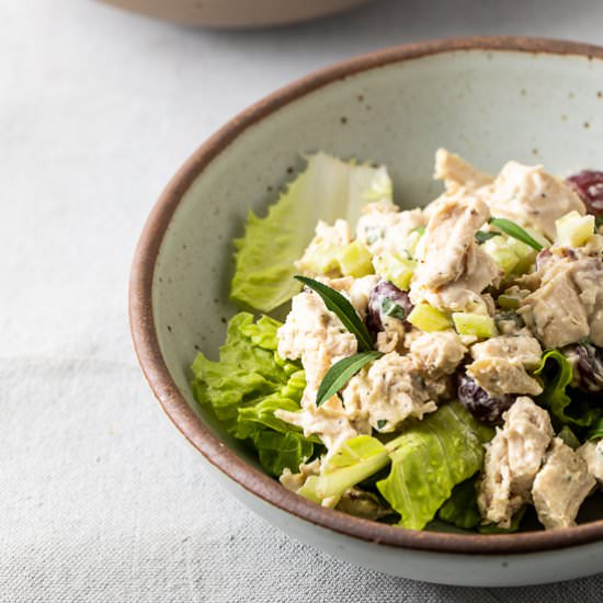 Tarragon Chicken Salad Veronique