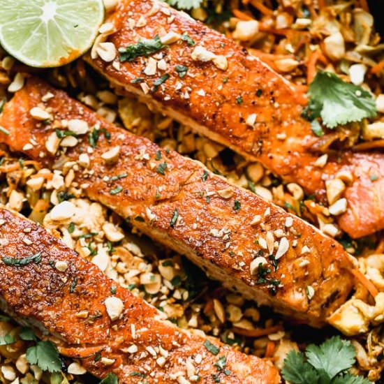 Pad Thai Salmon