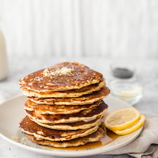 Lemon Poppyseed Pancakes