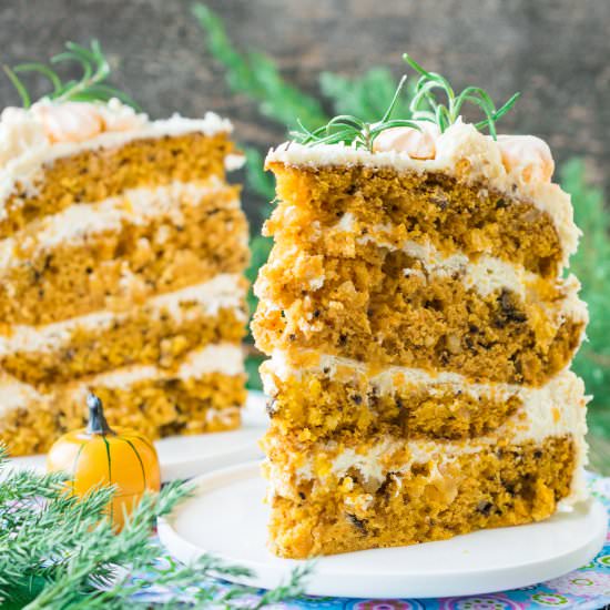 Carrot Pumpkin Cake