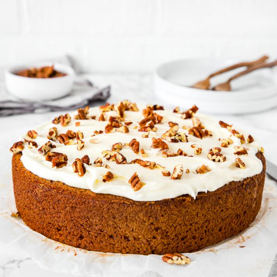 Eggless Banana Cake