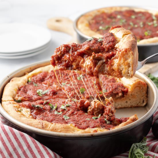 Chicago Deep Dish Pizza