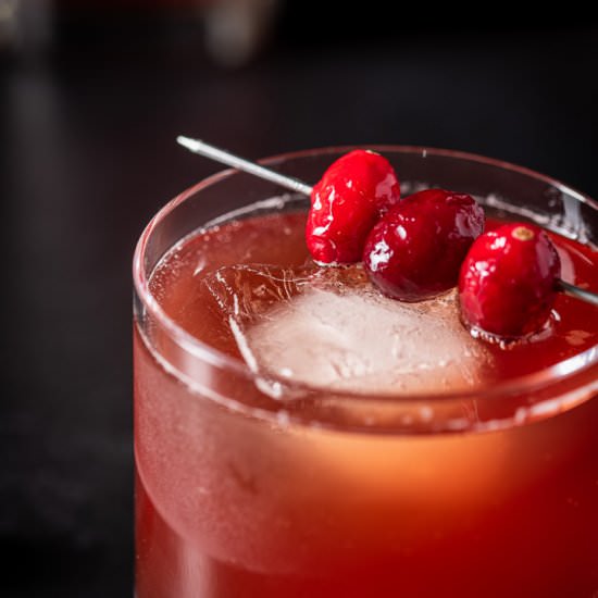 Bourbon Cranberry Cocktail