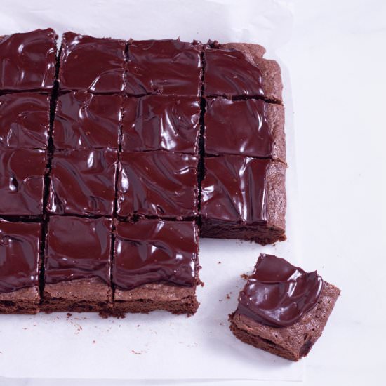 Red Wine Brownies