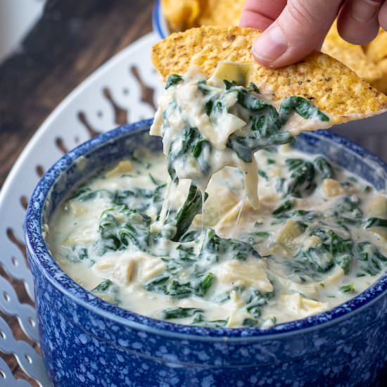 Creamy Spinach Artichoke Dip