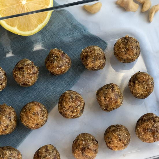Lemon Bliss Balls