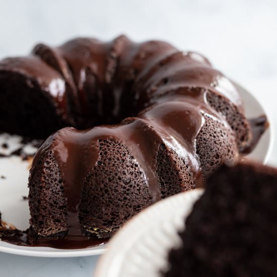 Whole Grain Chocolate Bundt Cake