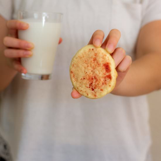 Strawberry Sugar Cookies