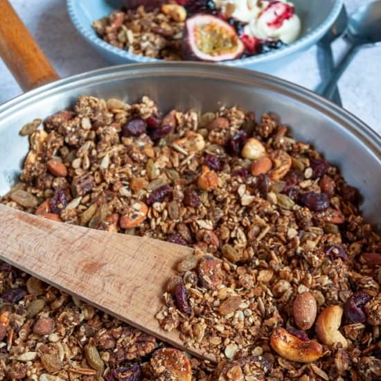 Stovetop Granola