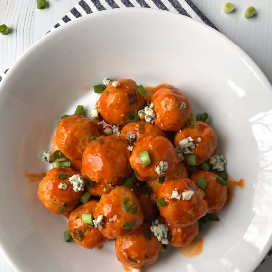 Blue Cheese Stuffed Buffalo Chicken