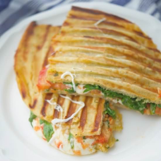 Tomato Mozzarella Flatbread