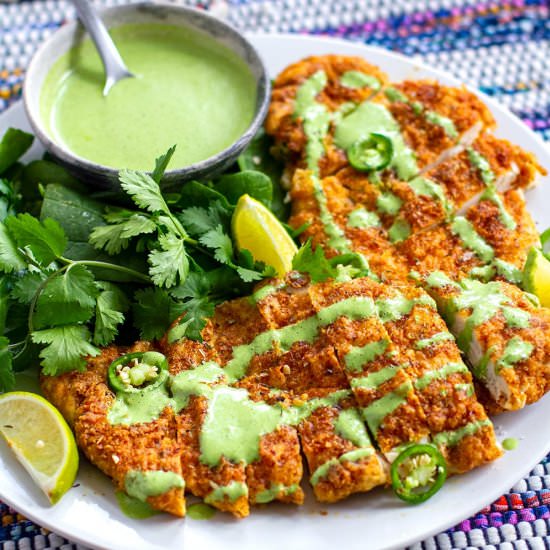 Mexican Chicken Schnitzel