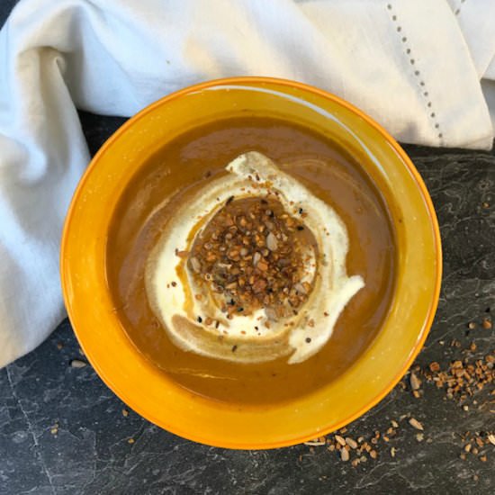 Spiced Sweet Potato Soup