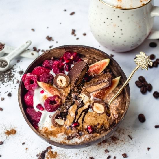 Mocha Cold Brew Overnight Oats