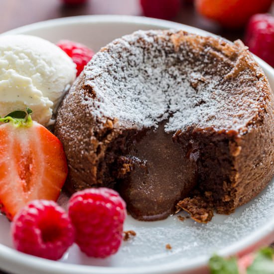 Molten Chocolate Lava Cakes