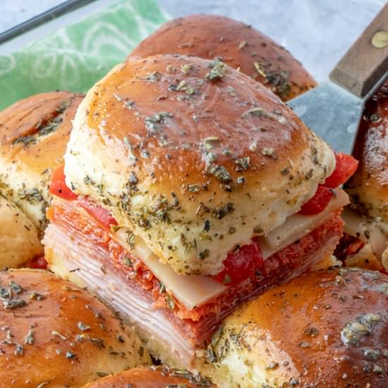 Hot Italian Sub Sliders