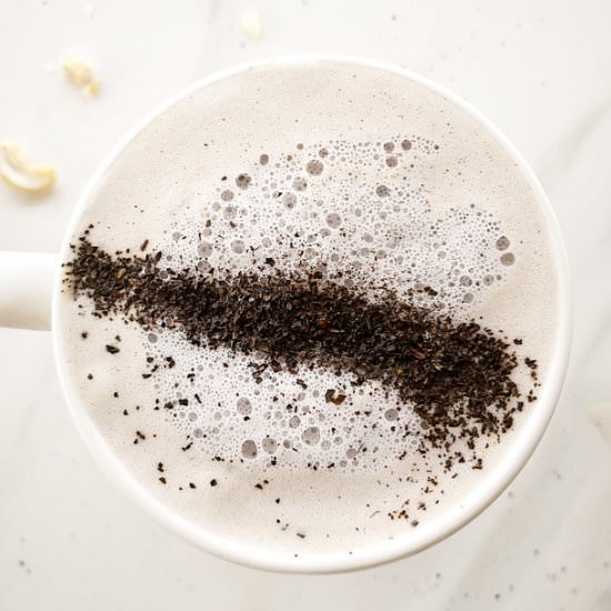 Vegan Earl Grey+Cherry Cashew Milk