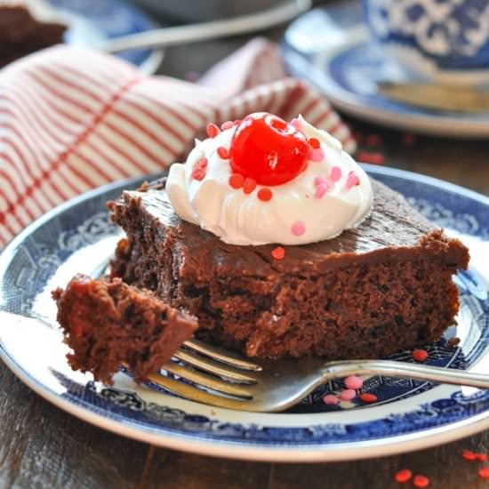 Chocolate Cherry Cake