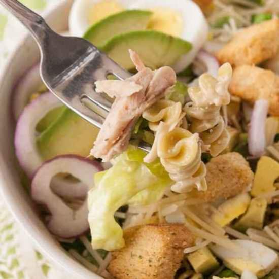Chicken Pasta Caesar Salad