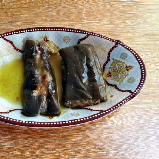 Makdous Recipe (Pickled Eggplant)