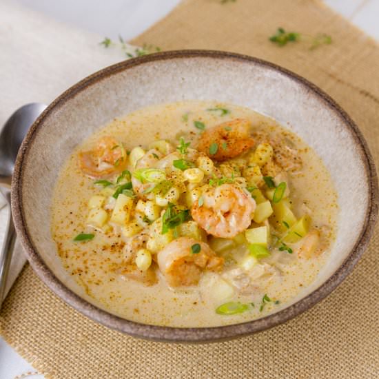 Cajun Seafood Chowder