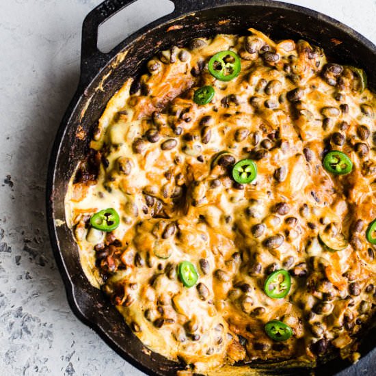 Vegan Cheesy Black Bean Dip