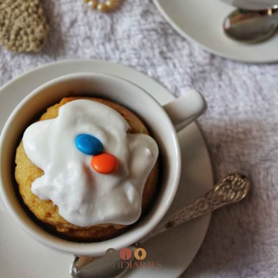 Vanilla Mug Cake Recipe