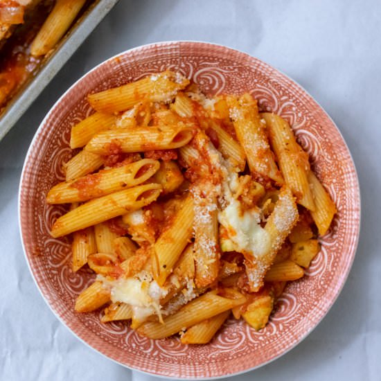 Pasta Parmesan Bake