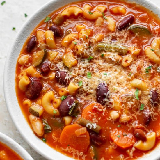 instant pot minestrone soup