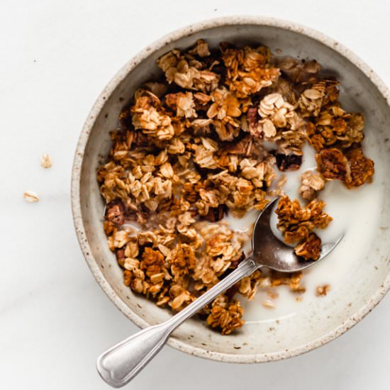 Banana Bread Granola