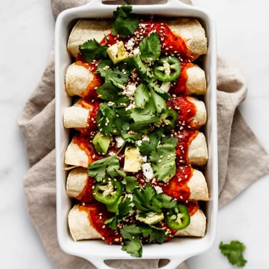 Veggie Enchiladas