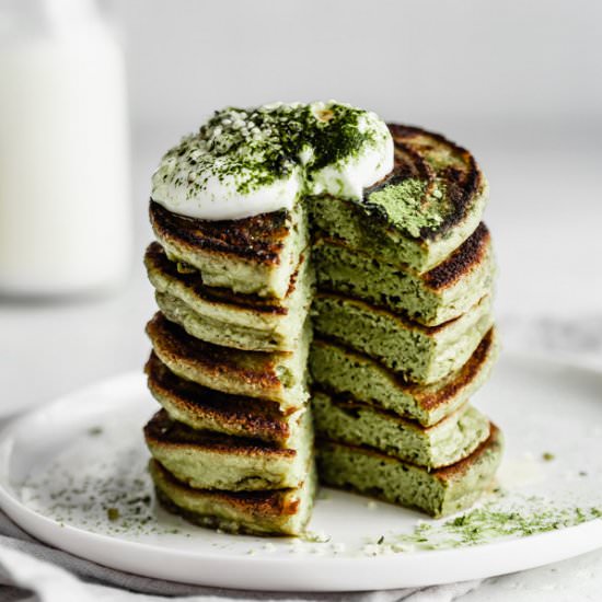 Matcha Pancakes