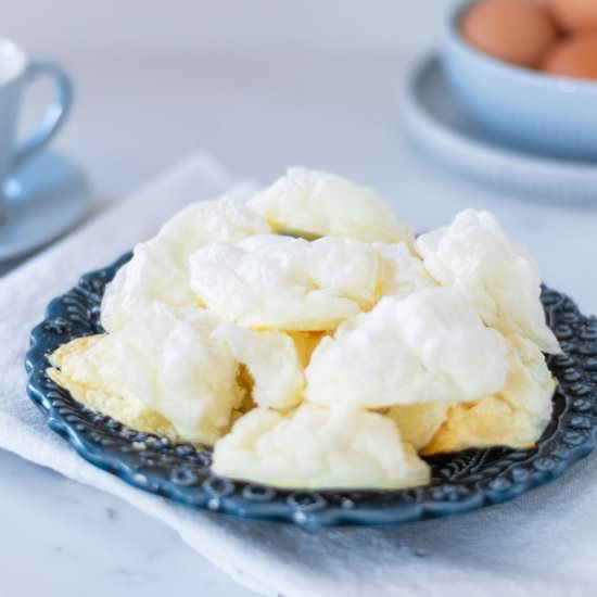 Stevia Keto Meringue Cookies