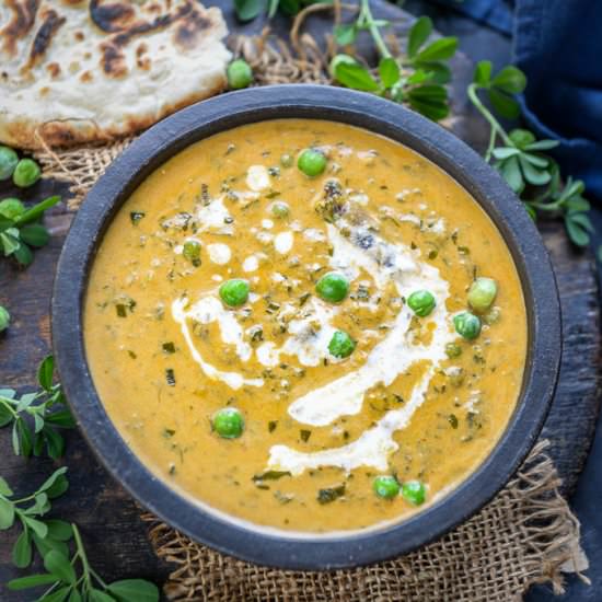 Methi Matar Malai