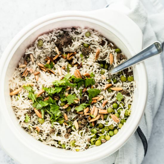 Lebanese Rice- Hashweh