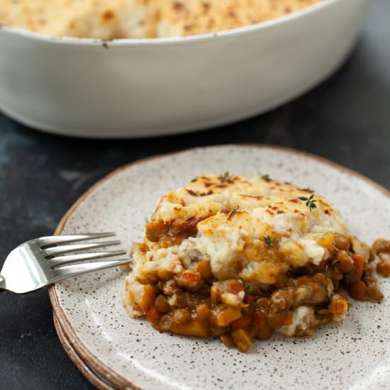 Vegan Lentil Shepherd’s Pie