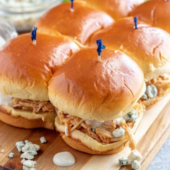 Buffalo Chicken Sliders