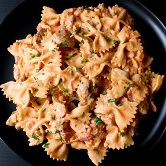 creamy cajun chicken pasta