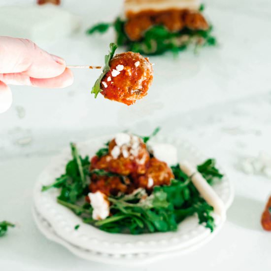 Bruschetta Meatballs