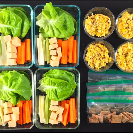 Homemade Egg Salad Meal Prep