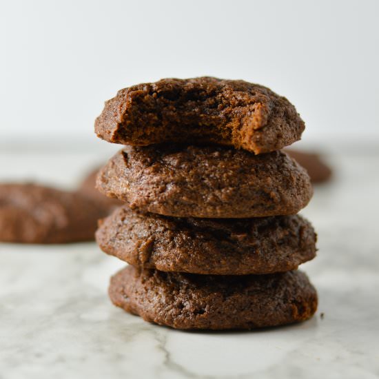 Fudgy Chocolate Cookies