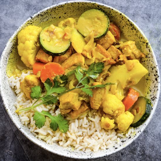 Easy Tofu and Vegetable Curry