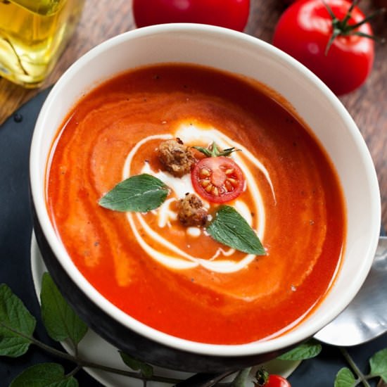TOMATO PEPPER SOUP – Kagome India