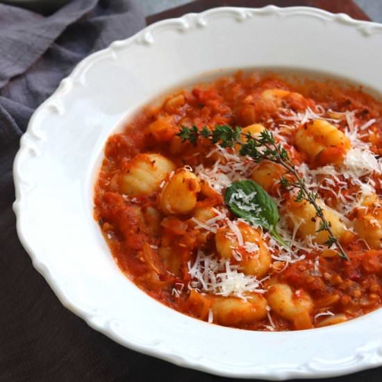 Gnocchi In Tomato Sauce (Pomodoro)