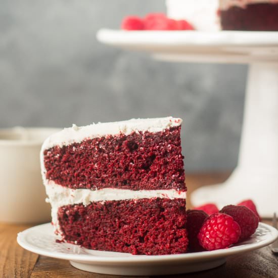 Vegan Red Velvet Cake